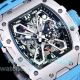 Swiss Replica Richard Mille RM 35-03 Rafael Nadal Skeleton Dial White Rubber Watches (7)_th.jpg